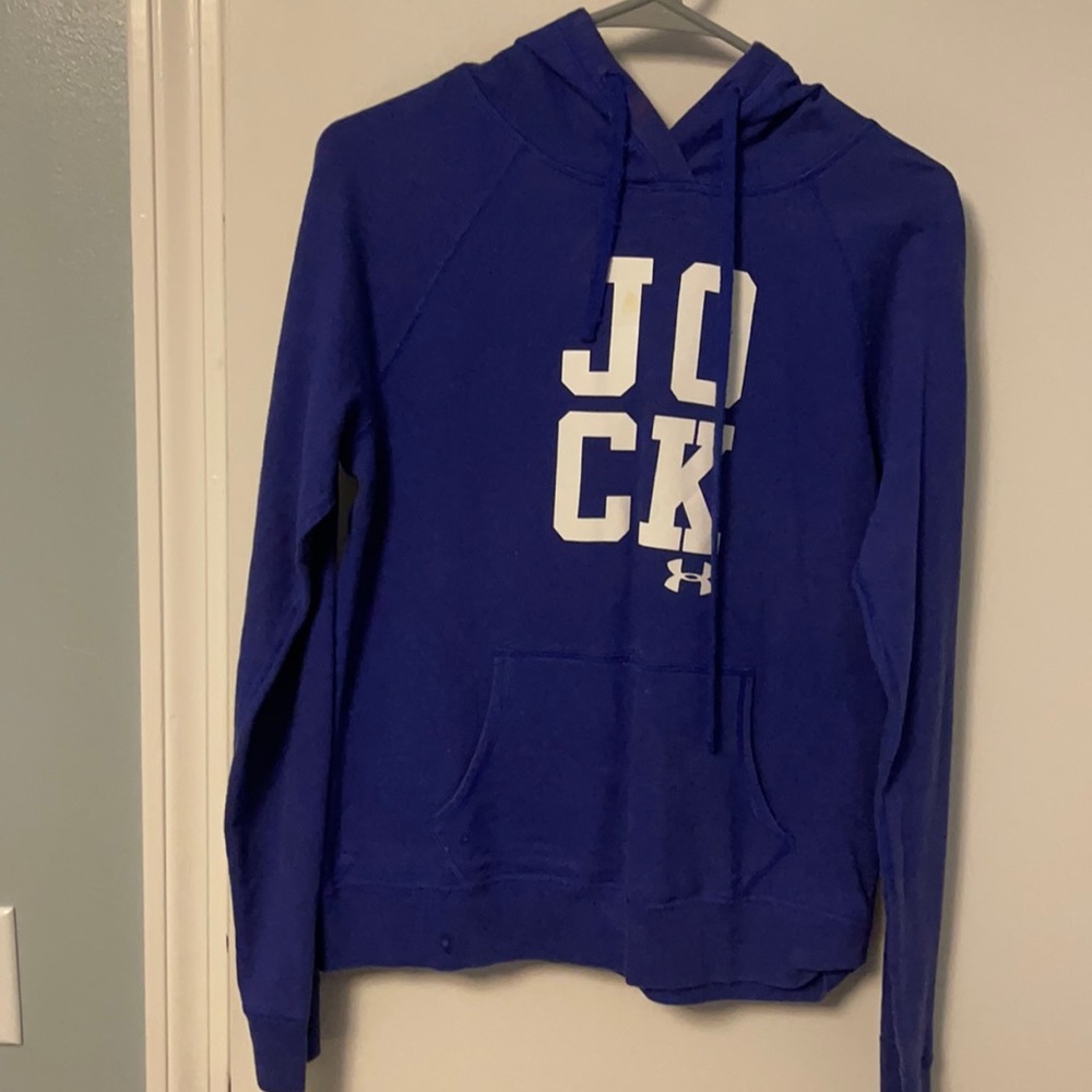 Blue under armour hoodie